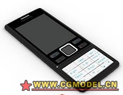 诺基亚6300手机（带材质灯光）模型的图片1
