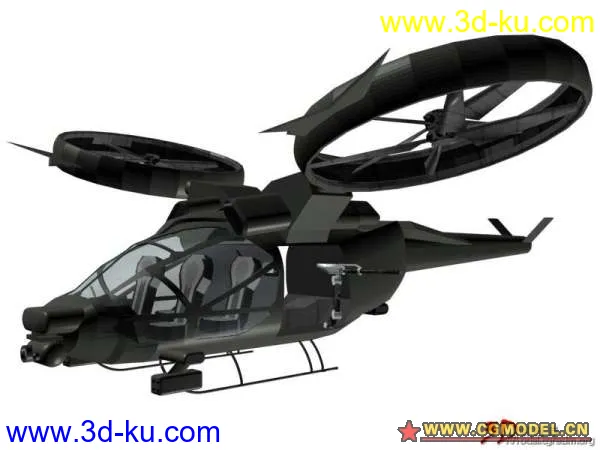 阿凡达 Avatar Ship scorpion gunship模型的图片1