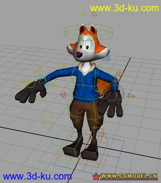 3D打印模型綁定好滴動物。。。。。。的图片