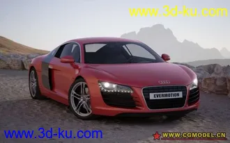 3D打印模型奥迪R8精模的图片