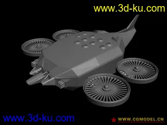 3D打印模型"龙"式突击舰的图片