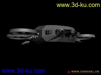 3D打印模型"龙"式突击舰的图片