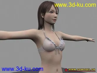 3D打印模型极品美少女的图片