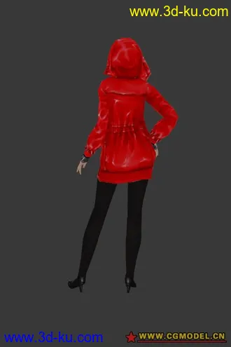 3D打印模型摇滚美女的图片