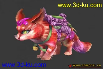 华丽的猫模型的图片