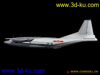 3D打印模型解放军空军 （运输机系列）Y-8 空军涂装的图片