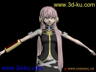 3D打印模型初音的图片