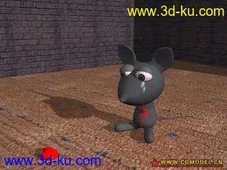 3D打印模型伤心的老鼠的图片