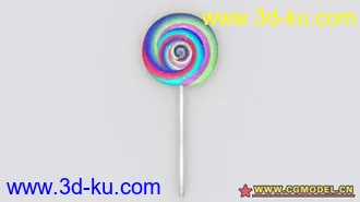 3D打印模型棒棒糖的图片