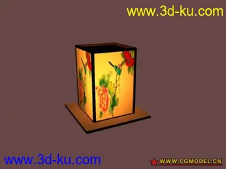 3D打印模型聊斋--宫灯的图片