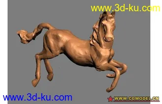 奔马模型的图片