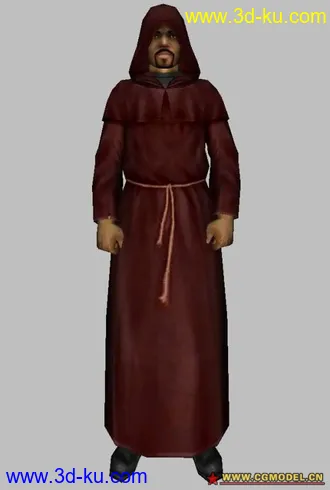 3D打印模型Age of Pirates 7 charecter models的图片