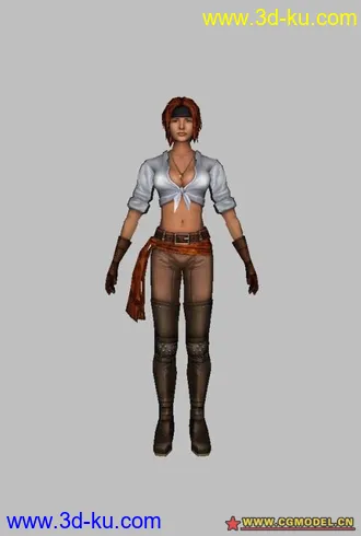 3D打印模型Age of Pirates 7 charecter models的图片