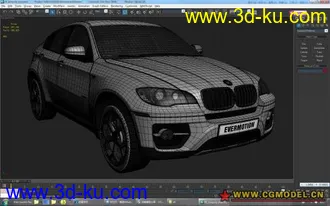 3D打印模型宝马x6精模的图片