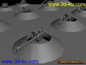 3D打印模型“龙”式突击舰的图片