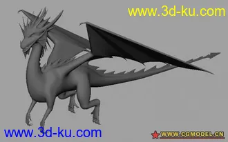 3D打印模型飞龙的图片