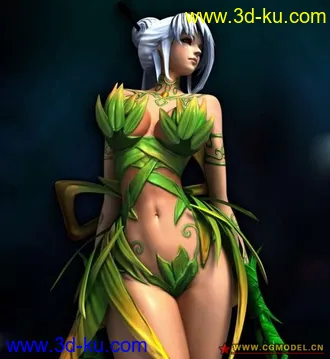 3D打印模型Stella from LOCO (all models, rigged, plus animations and weapons)的图片