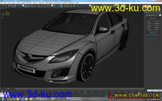 3D打印模型马自达6睿翼精模的图片