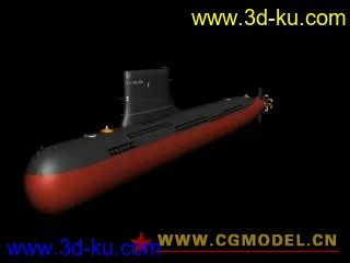 自做宋级潜艇模型的图片1