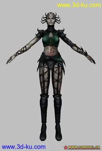 3D打印模型Dark Mesiah of Might and Magic MP Charecters的图片