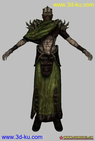 3D打印模型Dark Mesiah of Might and Magic MP Charecters的图片