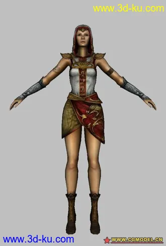 3D打印模型Dark Mesiah of Might and Magic MP Charecters的图片