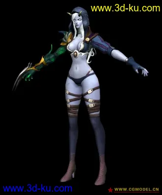 3D打印模型Partizan from LOCO (all models, rigged, plus animations and weapons)的图片