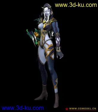 3D打印模型Partizan from LOCO (all models, rigged, plus animations and weapons)的图片