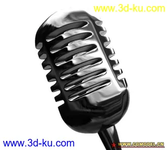 3D打印模型话筒的图片