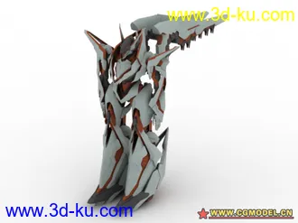 3D打印模型【PS3】【异世纪传说R】原创机 Alphart的图片