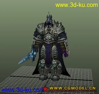 wow 巫妖王 模型大作业的图片