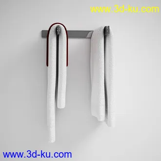 卫浴模型,毛巾,牙刷,马桶,洗脸盆,柜子,竹楼等卫生间,浴室物品模型41个的图片29