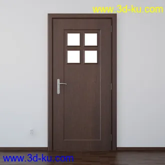 门模型,木门,房门,大门,办公室门,门把手,门托,门锁等158个模型的图片1
