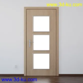 门模型,木门,房门,大门,办公室门,门把手,门托,门锁等158个模型的图片9
