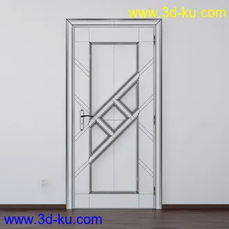 门模型,木门,房门,大门,办公室门,门把手,门托,门锁等158个模型的图片12
