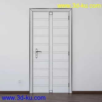 门模型,木门,房门,大门,办公室门,门把手,门托,门锁等158个模型的图片44