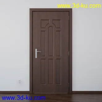 门模型,木门,房门,大门,办公室门,门把手,门托,门锁等158个模型的图片83