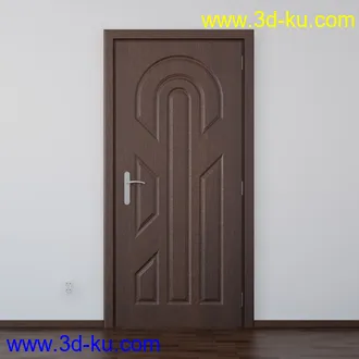 门模型,木门,房门,大门,办公室门,门把手,门托,门锁等158个模型的图片95