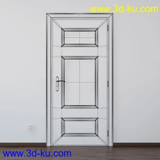 门模型,木门,房门,大门,办公室门,门把手,门托,门锁等158个模型的图片