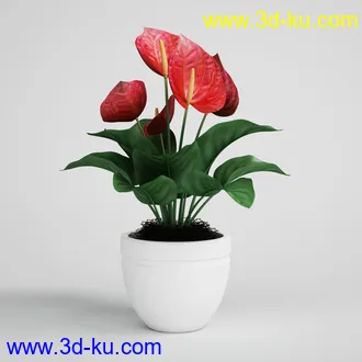 花模型,鲜花,花瓶,花篮,花卉,玫瑰,菊花,向日葵,兰花,百合,等25个花模型的图片