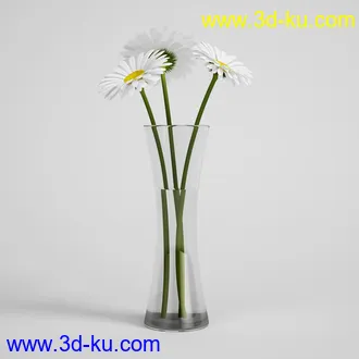 花模型,鲜花,花瓶,花篮,花卉,玫瑰,菊花,向日葵,兰花,百合,等25个花模型的图片9