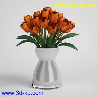 花模型,鲜花,花瓶,花篮,花卉,玫瑰,菊花,向日葵,兰花,百合,等25个花模型的图片