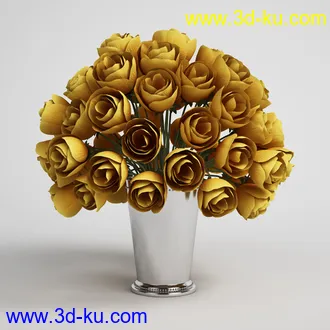 花模型,鲜花,花瓶,花篮,花卉,玫瑰,菊花,向日葵,兰花,百合,等25个花模型的图片