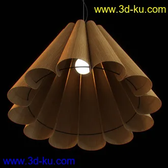 灯模型合集,艺术灯,创意灯,竹灯,台灯,吊灯,立地灯等20个模型的图片