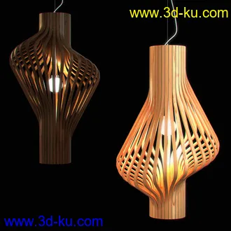灯模型合集,艺术灯,创意灯,竹灯,台灯,吊灯,立地灯等20个模型的图片