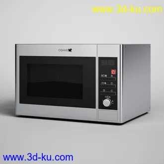 厨房电器模型合集,电热壶,咖啡机,面包机,电磁炉,微波炉,抽油烟机,洗碗盘,搅拌机,烤箱等模型25个的图片1