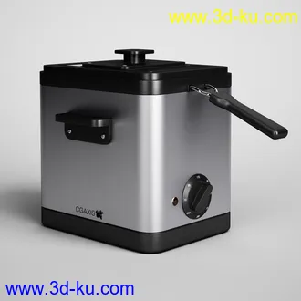 厨房电器模型合集,电热壶,咖啡机,面包机,电磁炉,微波炉,抽油烟机,洗碗盘,搅拌机,烤箱等模型25个的图片19