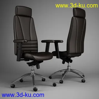 办公家具合集,桌子,柜子,背靠椅,皮椅,木椅,木架,创意椅子等模型65个的图片