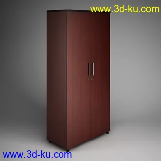 办公家具合集,桌子,柜子,背靠椅,皮椅,木椅,木架,创意椅子等模型65个的图片5