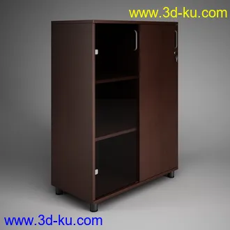 办公家具合集,桌子,柜子,背靠椅,皮椅,木椅,木架,创意椅子等模型65个的图片9